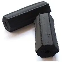 Coconut shell charcoal briquette Hexagonal Shape
